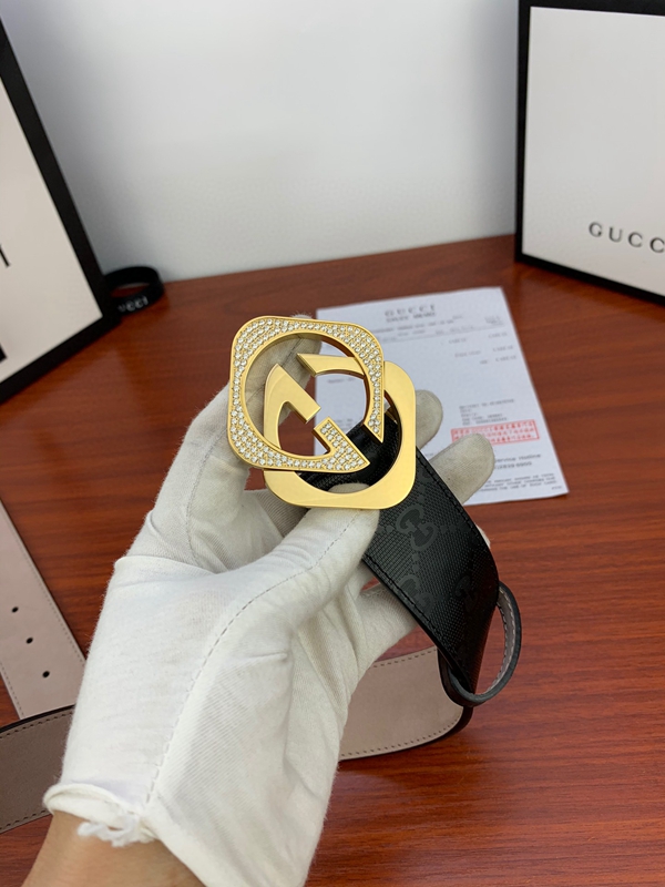 グッチベルト激安角部分ディテール